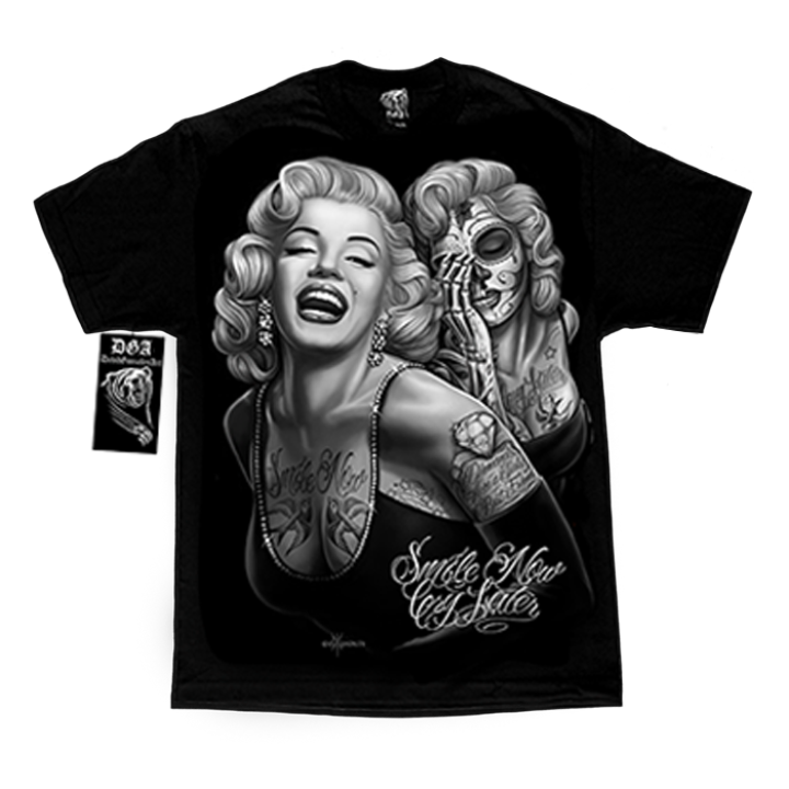 S/S SMILE NOW - BLK